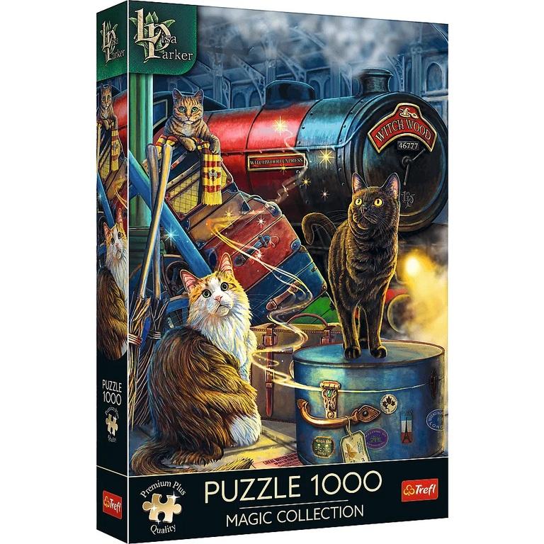 Magic Collection: Hexenwald-Express(Katze) Puzzle (Premium Plus)(1000)