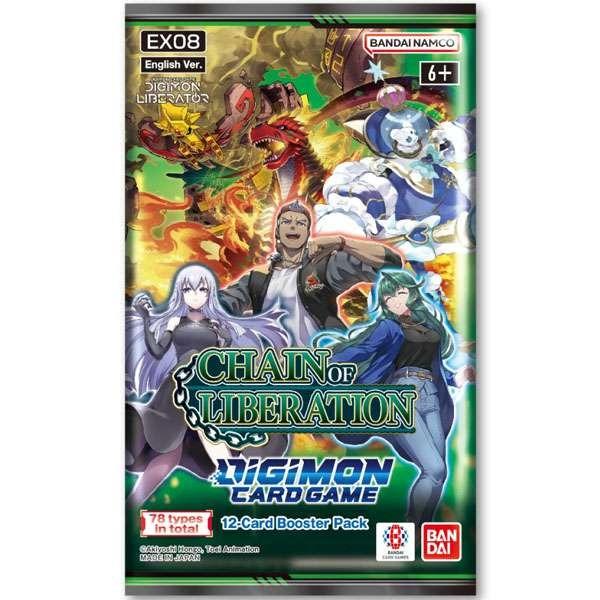 Digimon Card Game - Chain Of Liberation EX08 Booster Pack EN