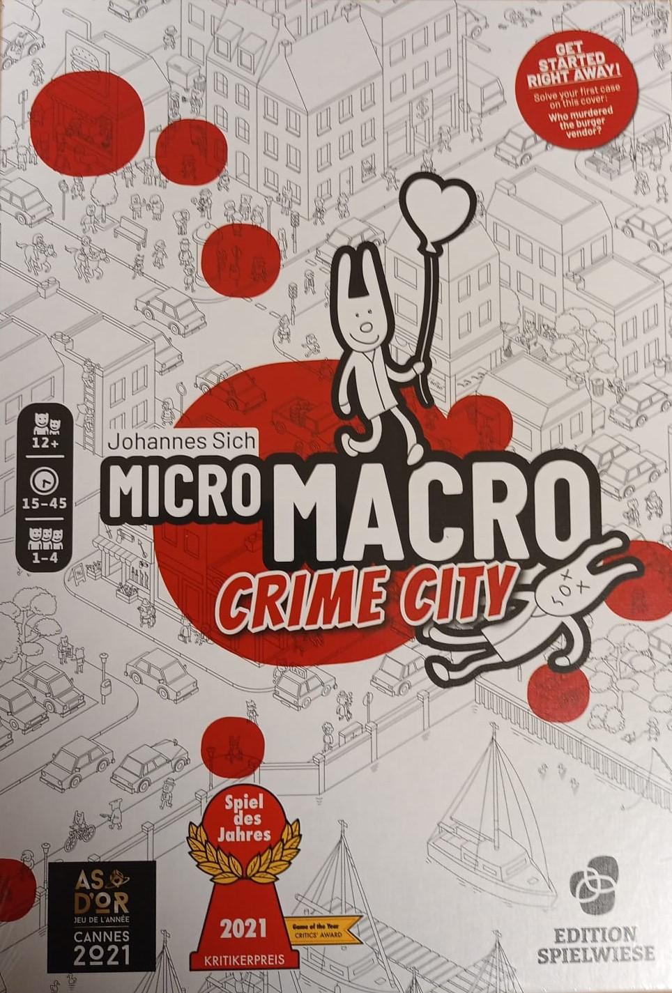 Edition Spielwiese - MicroMacro Crime City EN