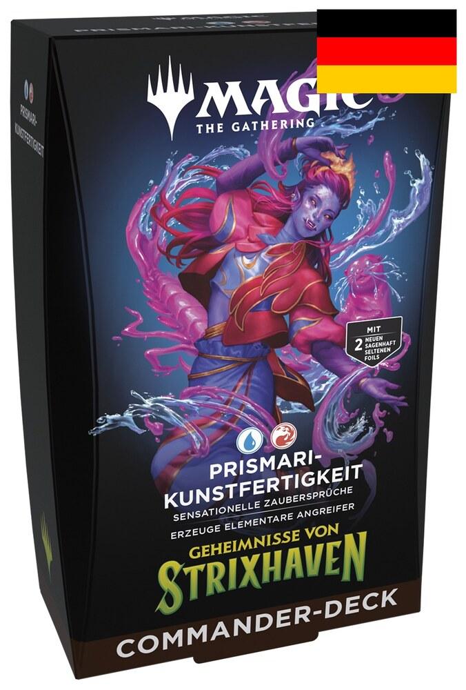 MTG - Geheimnisse von Strixhaven: Commander - Prismari-Kunstfertigkeit Deck DE