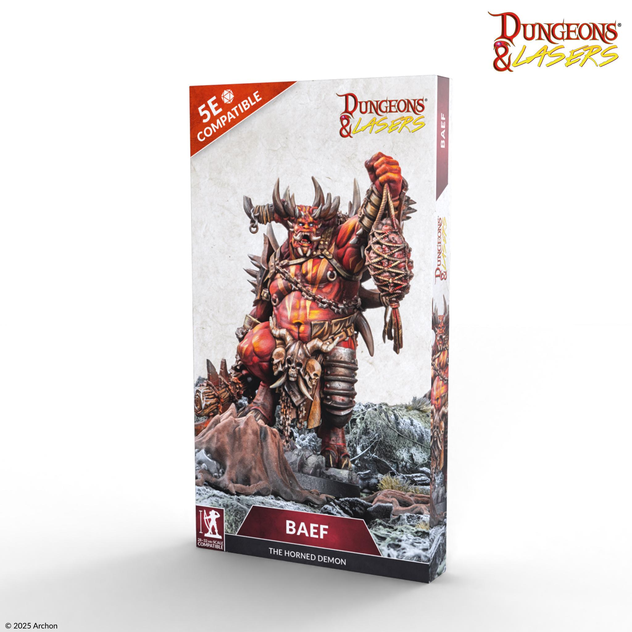 Dungeons & Lasers Baef the Horned Demon