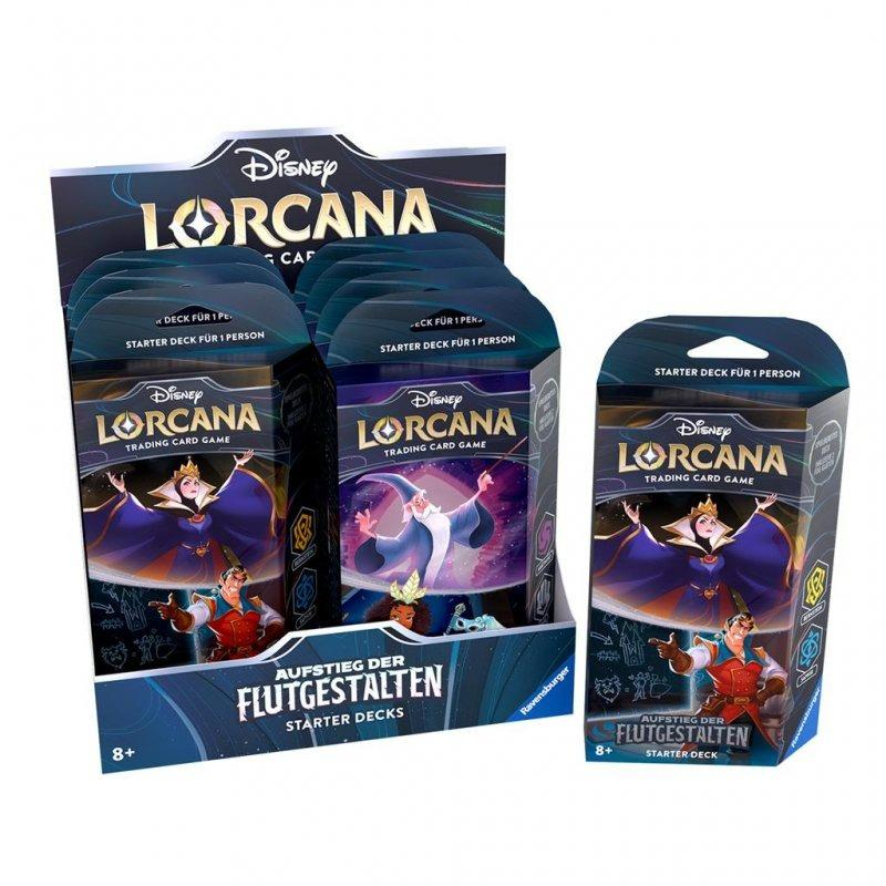 Disney Lorcana - Aufstieg der Flutgestalten: Starter Deck Display (8) DE