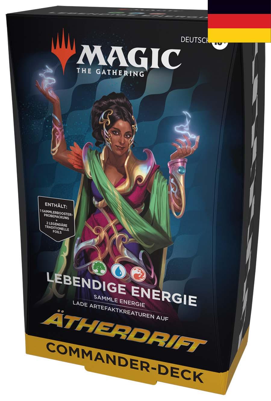 MTG - Aetherdrift: Commander Deck Lebendige Energie DE