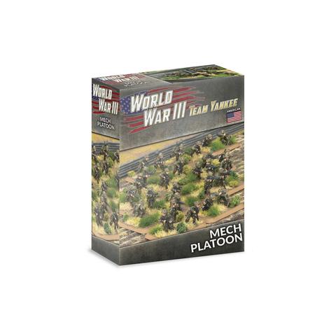 WW3 American Mech Platoon (x30 Plastic Figures)