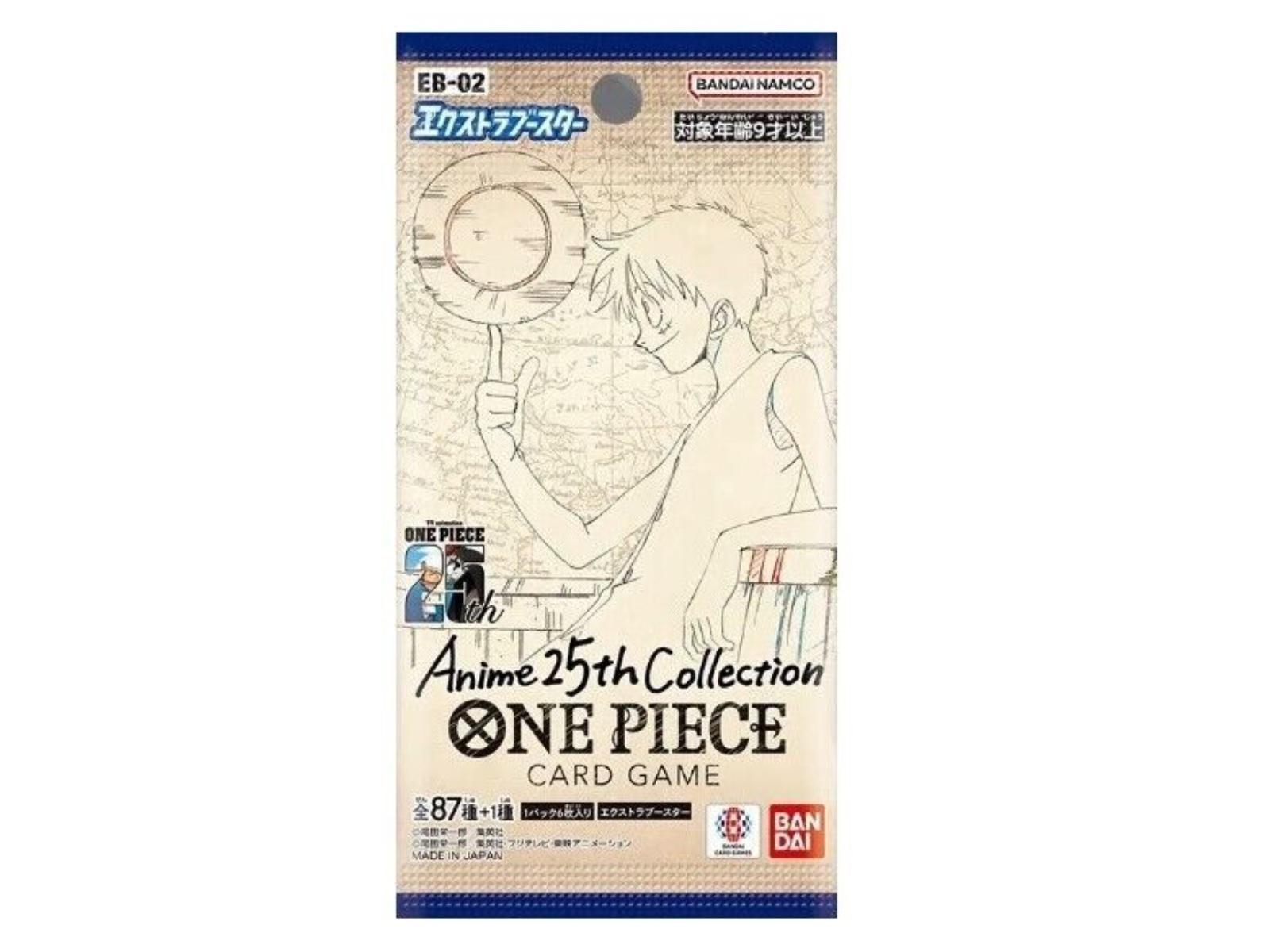 One Piece: Anime 25th Collection (EB-02) - Booster Pack (JP)