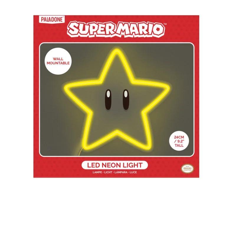LEUCHTE Super Mario Stern LED Neon Wand