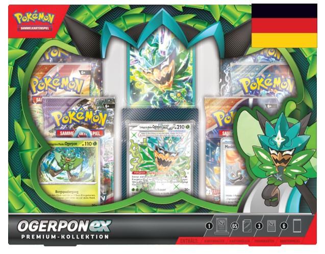 Pokemon Ogerpon EX Premium Collection November 2024 DE