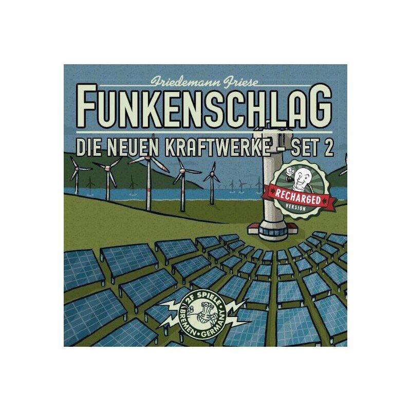 Funkenschlag: Erweiterung 14 Die neuen Kraftwerke - Set 2 Recharged Version DE