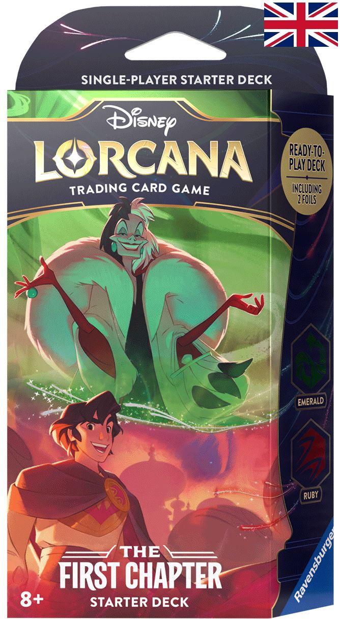 Disney Lorcana - Kapitel 1: Starter Deck Cruella de Vil / Aladdin EN