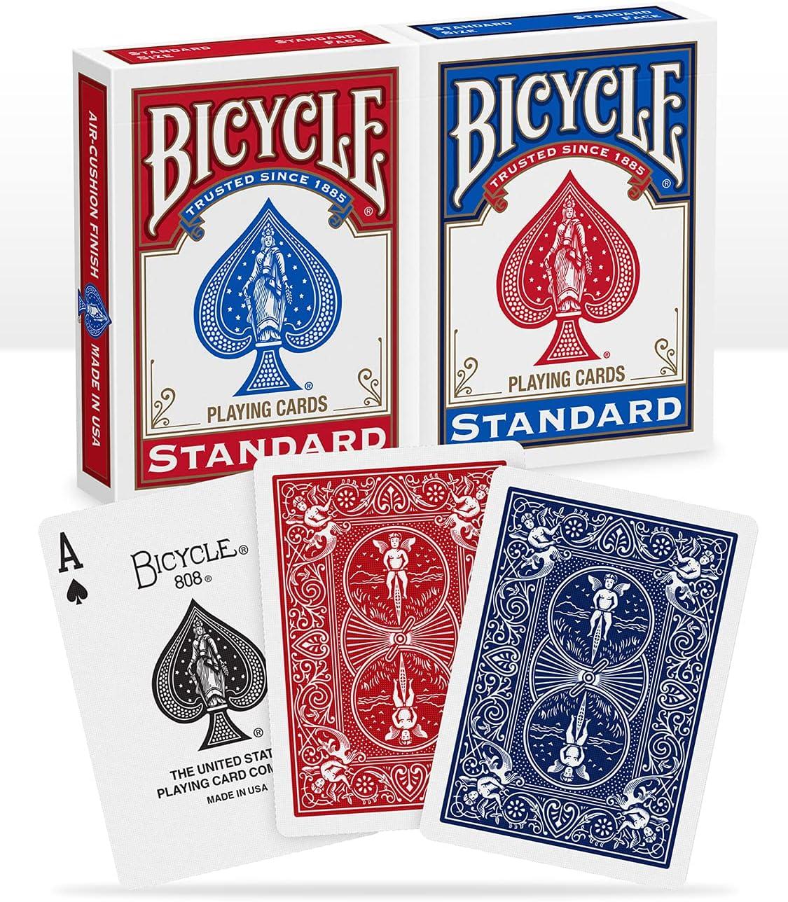 Bicycle Standard 2-Pack Red & Blue