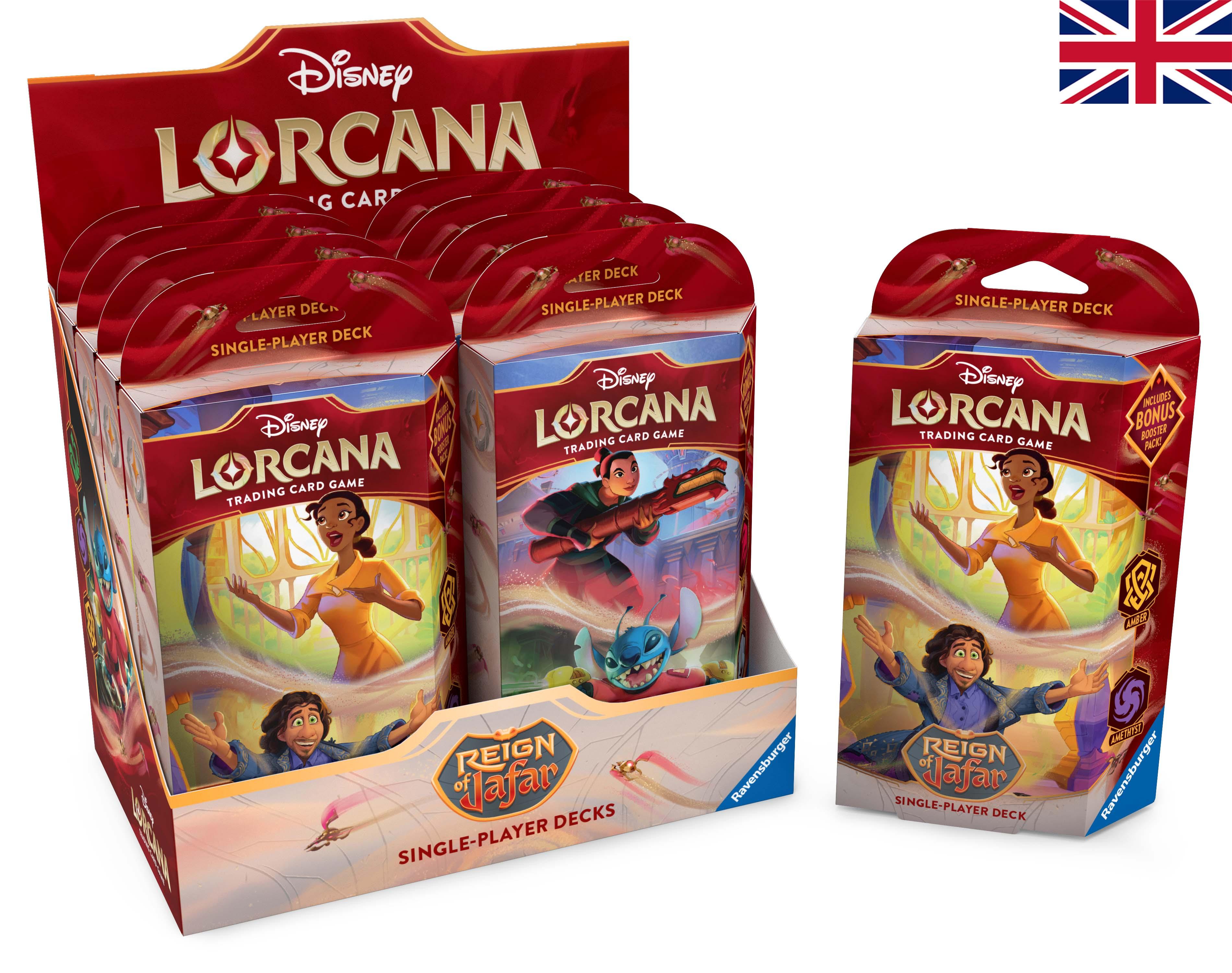 Disney Lorcana - Reign of Jafar: Starter Deck Display (8) EN
