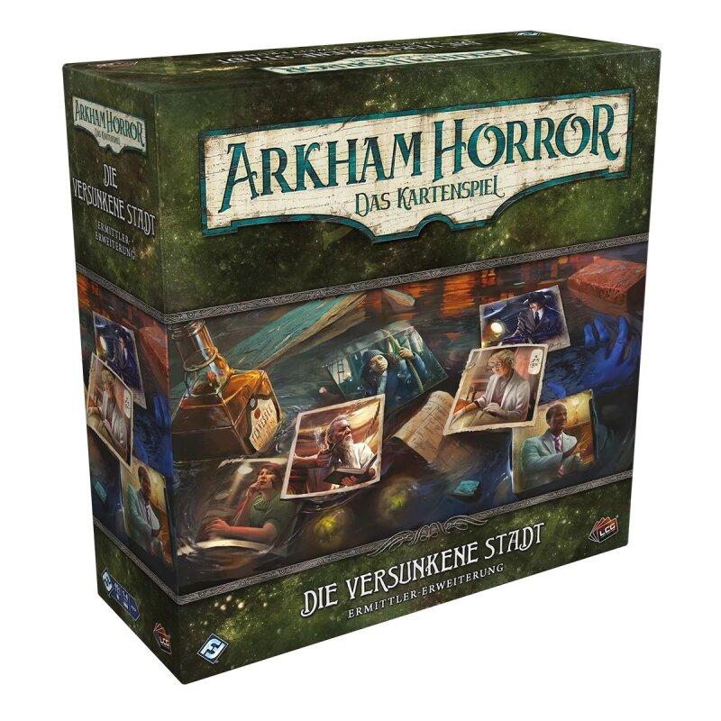 Arkham Horror: Das Kartenspiel - Die Versunkene Stadt (Ermittler-Erweiterung) DE
