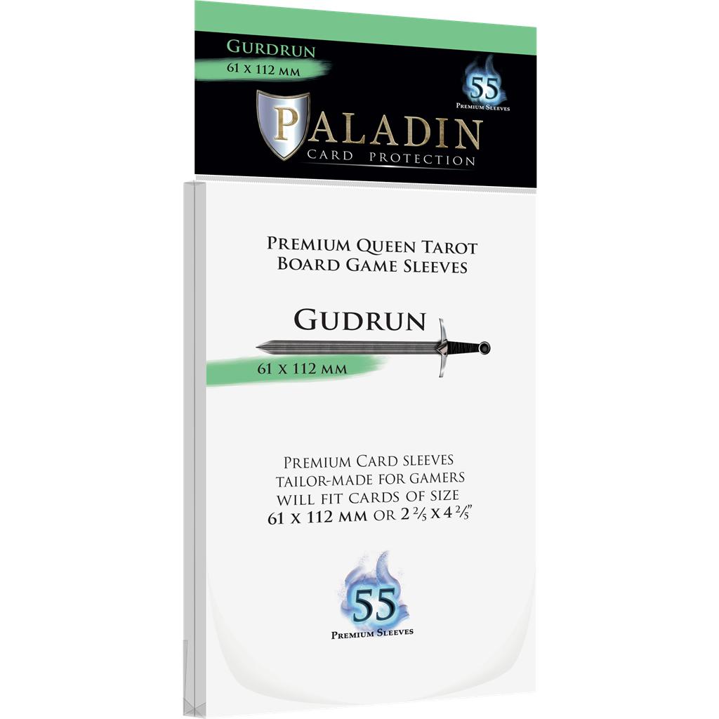 Paladin Sleeves - Gudrun Premium Queen Tarot 61x112mm (55 Sleeves)