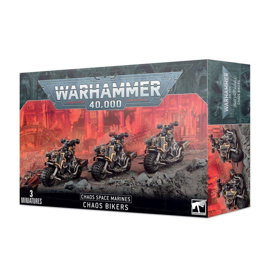 Chaos Space Marines Bikers (43-08)