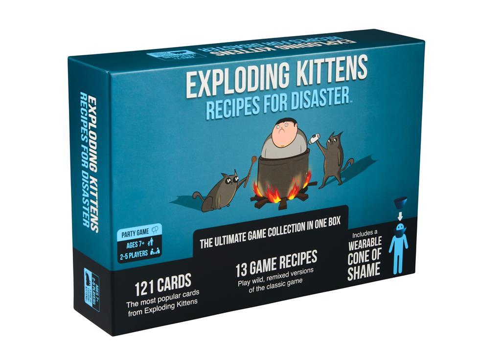 Exploding Kittens Recipes for Disaster EN