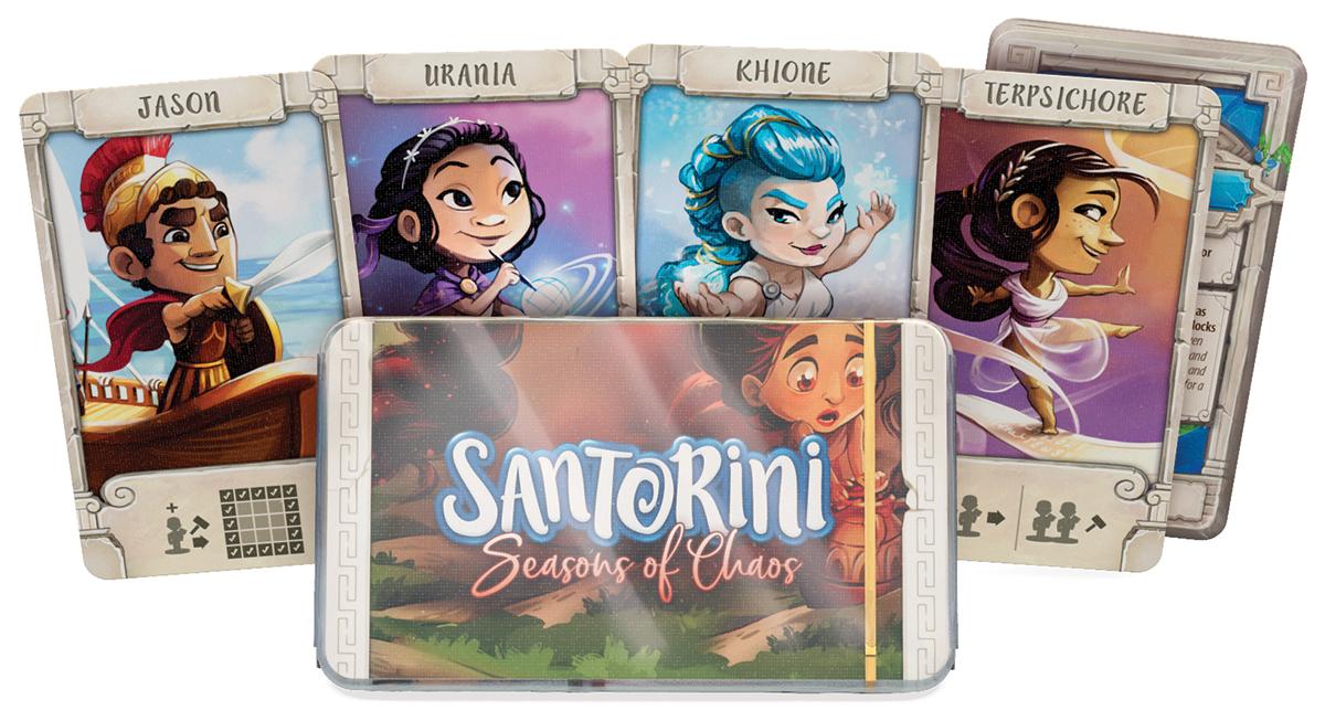 Santorini Pantheon Edition Seasons of Chaos God Pack EN
