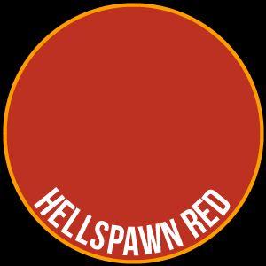 Two Thin Coats: Paint bright: Hellspawn Red 