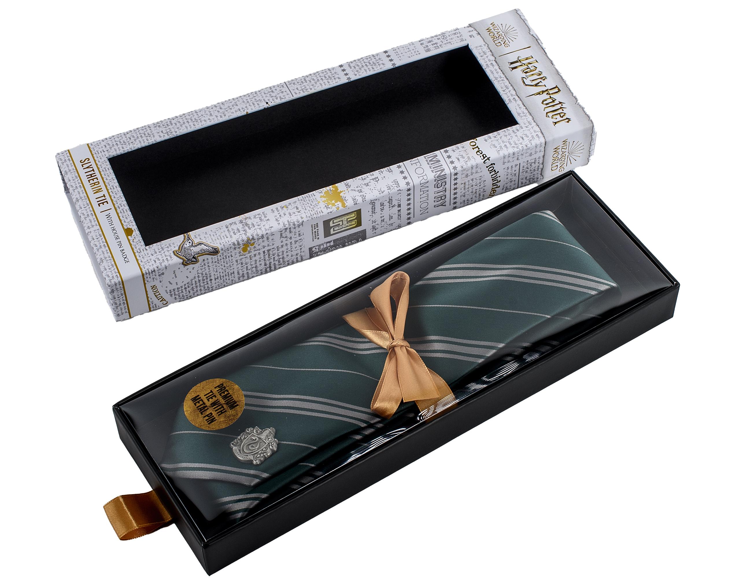 Harry Potter Slytherin Tie in Gift Box