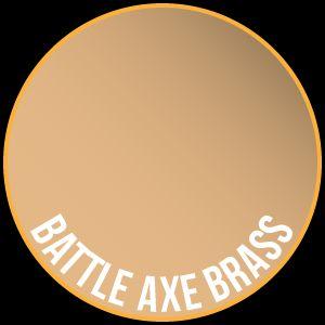 Two Thin Coats: Paint metallic: Battle Axe Brass 