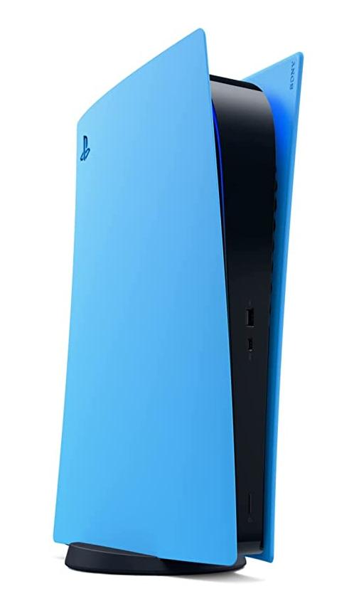 Playstation 5 Console Cover Digital Edition - starlight blue (NEU)