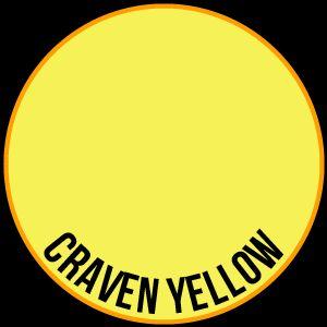 Two Thin Coats: Paint bright: Craven Yellow 