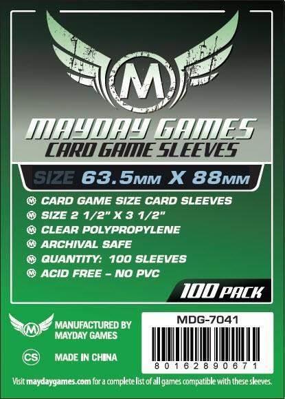Card Game Card Sleeves (63.5x88mm) - Standard (100/pack)