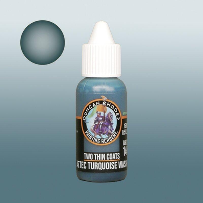 Two Thin Coats: Aztec Turquoise Wash Wash 