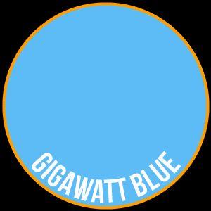 Two Thin Coats: Paint bright: Gigawatt Blue 