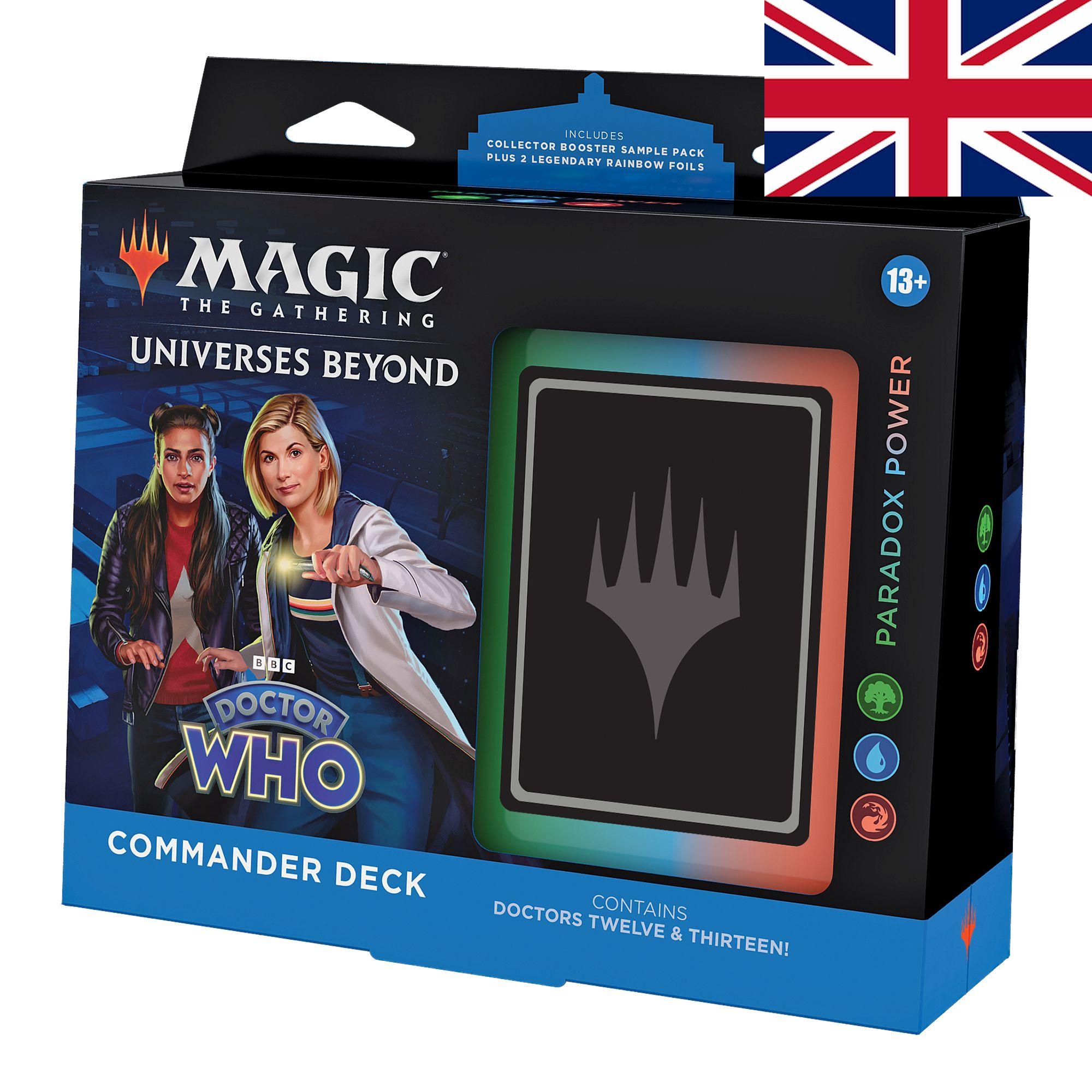 Dr. Who - Commander Deck - Paradox Power EN
