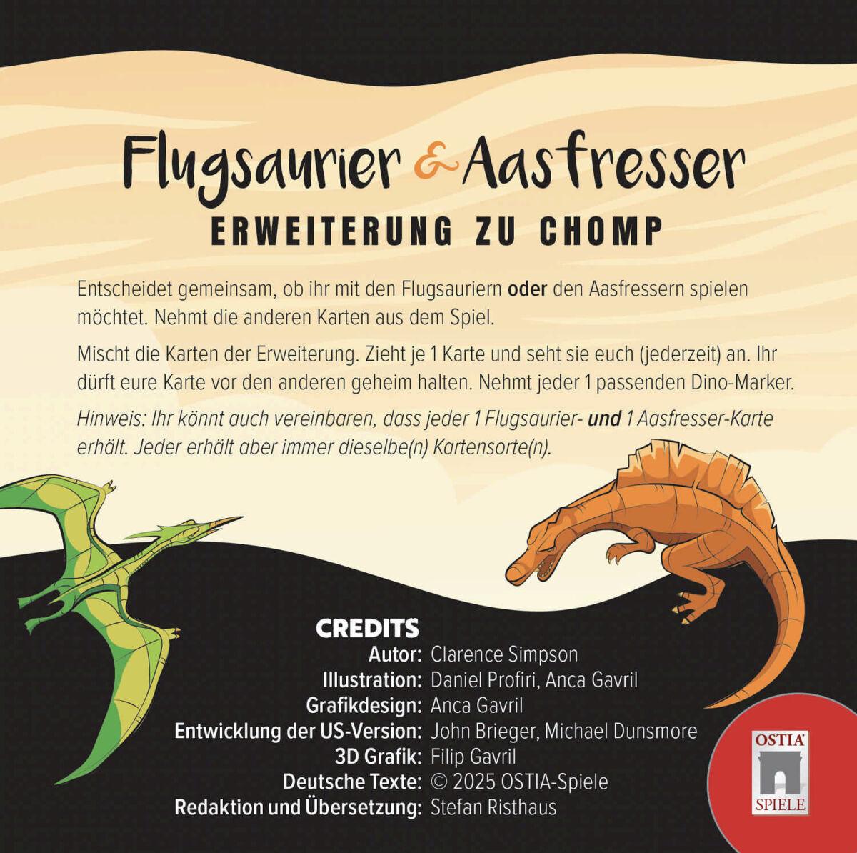 Chomp Flugsaurier und Aasfresser