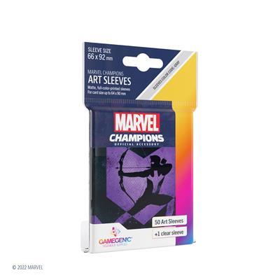 SLEEVES MARVEL CHAMPIONS - HAWKEYE (50+1)