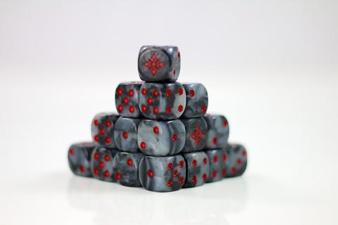 Blood Demons D6 Sci-Fi Dice 20Stk