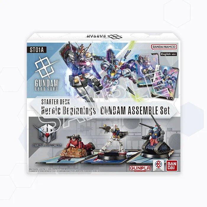 Gundam Assemble Starter Set ST01A Heroic Beginnings EN