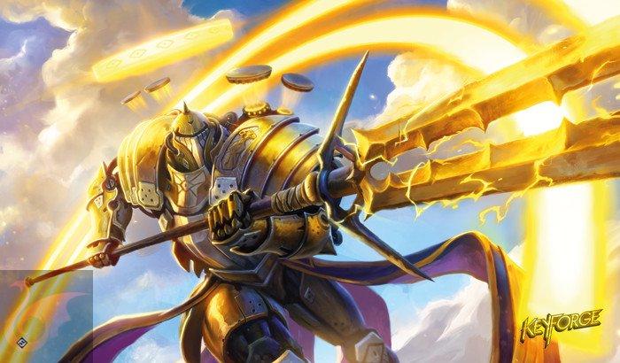 KeyForge: Raiding Knight Playmat