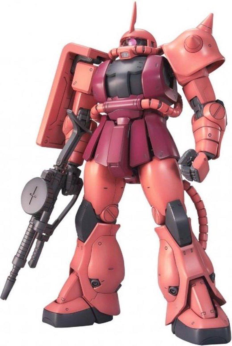 Gundam: Master Grade - MS-06S Char's Zaku Version 2.0 1:100 Scale Model Kit