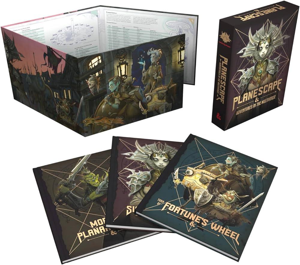 D&D Planescape Adventures in the Multiverse Alternate Cover HC D&D Planescape Adventures in the Multiverse Alternate Cover HC
