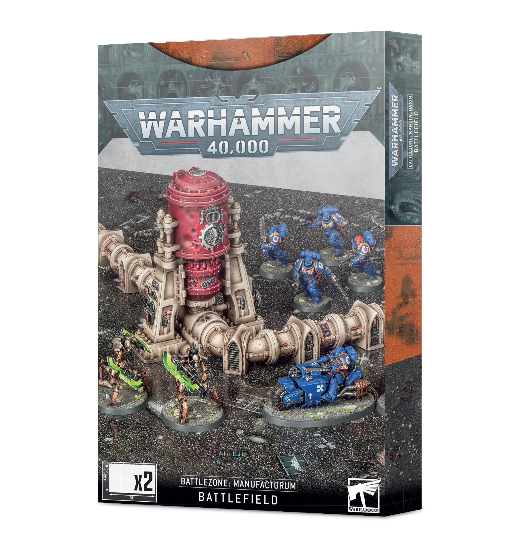 40K: Battlezone Manufactorum Battlefield (40-48)