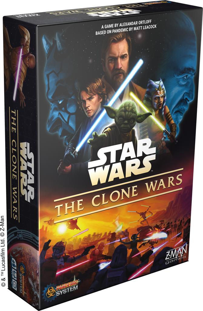 STAR WARS THE CLONE WARS - PANDEMIC SYSTEM GAME EN