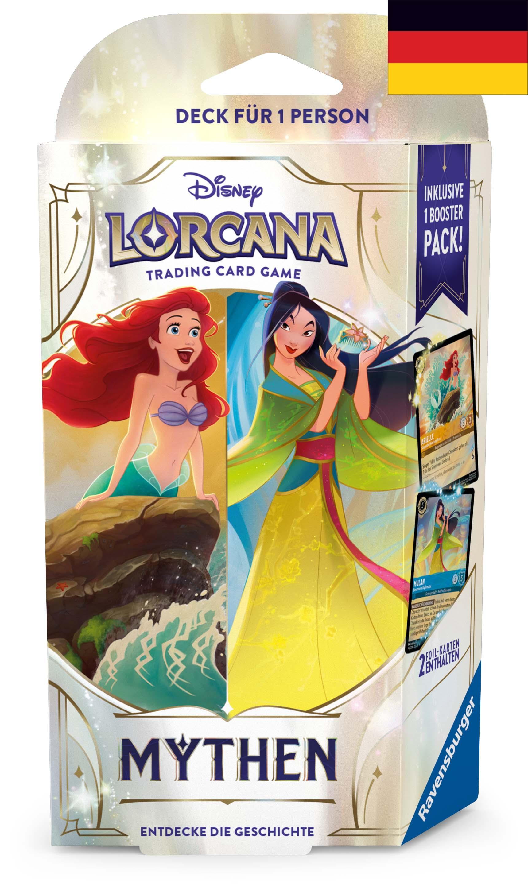 Disney Lorcana - Mythen: Starter Deck Arielle / Mulan DE