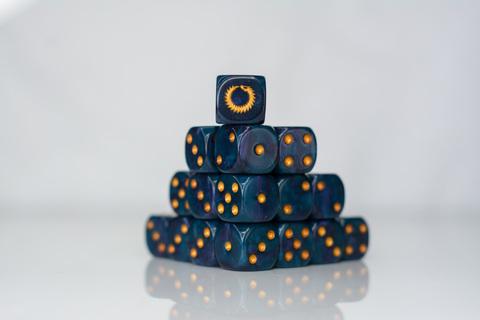 Ouroboros D6 Sci-Fi Dice 20Stk