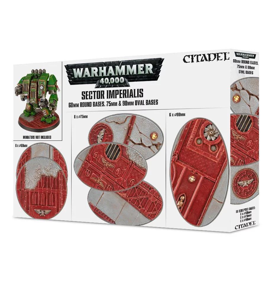 S/Imperialis: 60mm Rd+75/90mm Oval Bases (66-93)