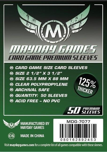 Premium Card Game Sleeves (50pcs) - 63,5 x 88mm