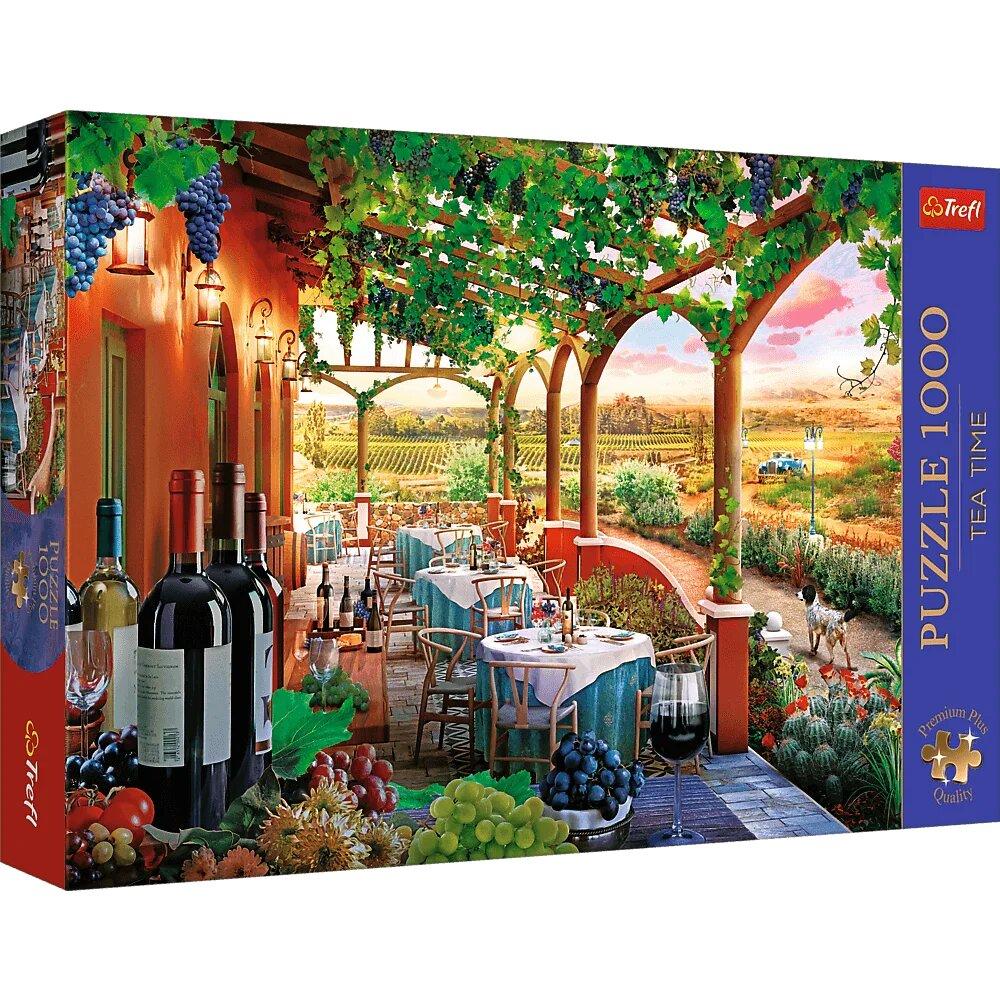 Puzzle 1000 - Tea Time - Italienisches Weingut (Premium Plus)
