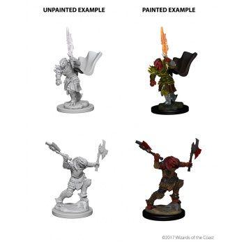 Dungeons & Dragons Nolzur's Marvelous Unpainted Miniatures: W4 Dragonborn Female Fighter