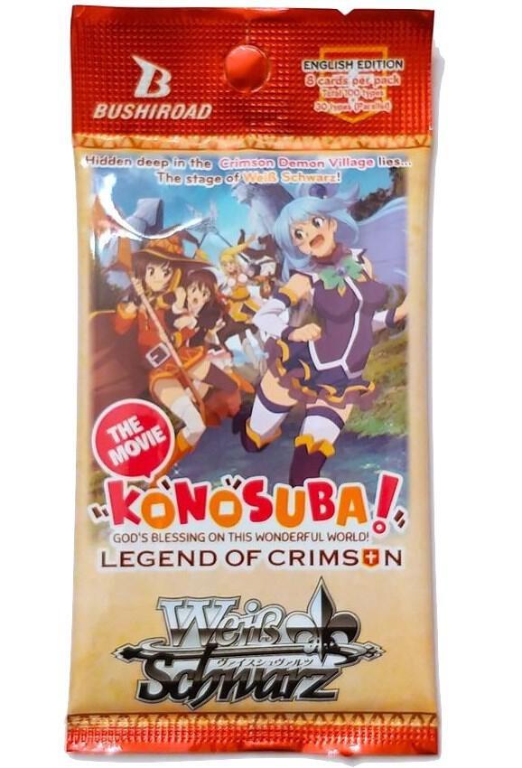 Weiß Schwarz - KONOSUBA! God's blessing on this wonderful world! Legend of Crimson Booster Pack EN