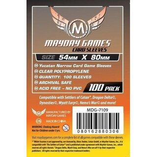 Yucatan Narrow Card Game Sleeves (100pcs) 54x80mm
