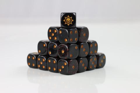 Dark Chains D6 Fantasy Dice 20Stk