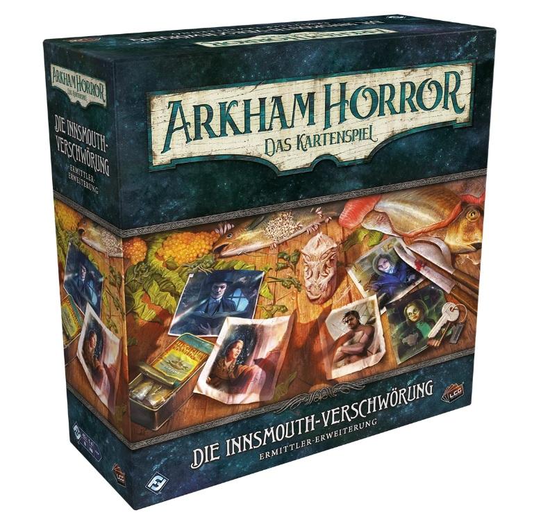 Arkham Horror: Das Kartenspiel - Die Innsmouth-Verschwörung (Ermittler-Erweiterung) DE