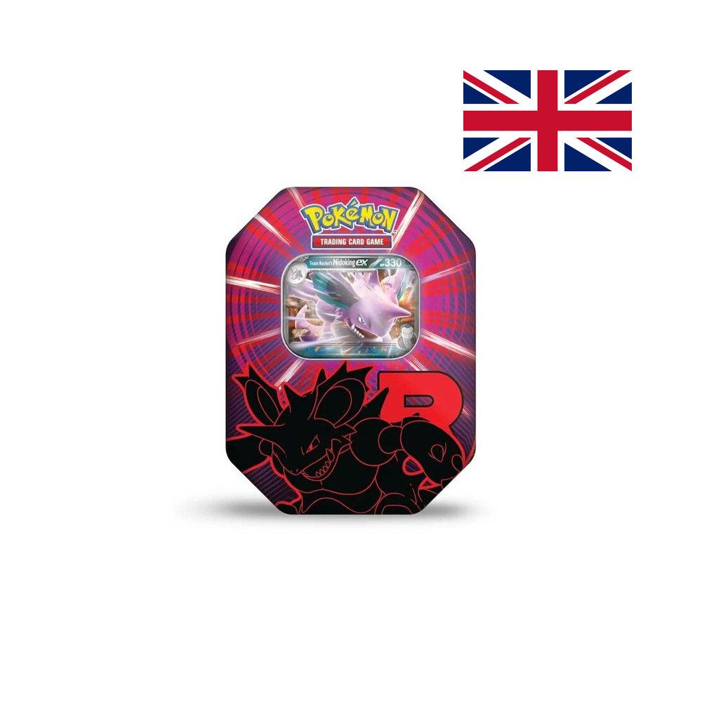 Pokémon Team Rocket: Nidoking ex Tin Box 2025 EN