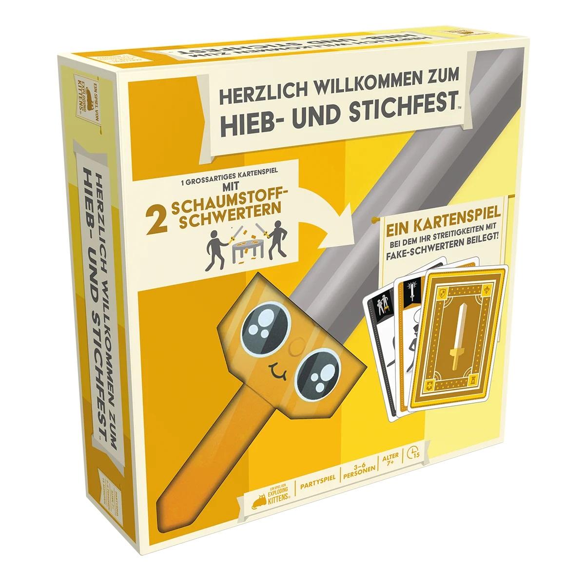 Herzlich willkommen zum Hieb- und Stichfest (KNR) DE